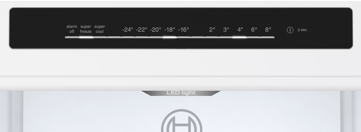 Series 4 Free-standing fridge-freezer with freezer at bottom 186 x 60 cm Brushed steel anti-fingerprint KGN362IDFG KGN362IDFG-5