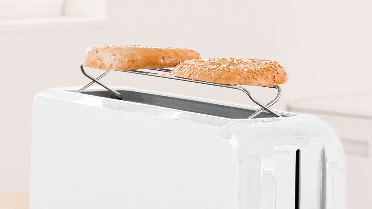 Hosszú szeletes kenyérpirító CompactClass Fehér TAT3A001 TAT3A001-4