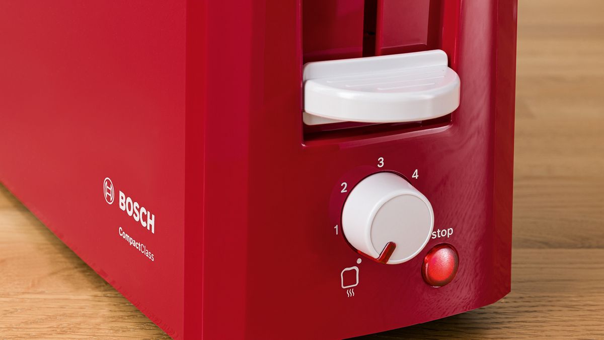 Langschlitz Toaster CompactClass Rot TAT3A004 TAT3A004-7