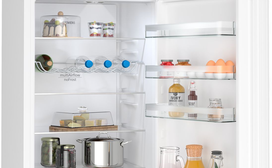 iQ300 Kombinerad kyl/frys 203 x 60 cm Vit, Total noFrost KG39NXWDF KG39NXWDF-6