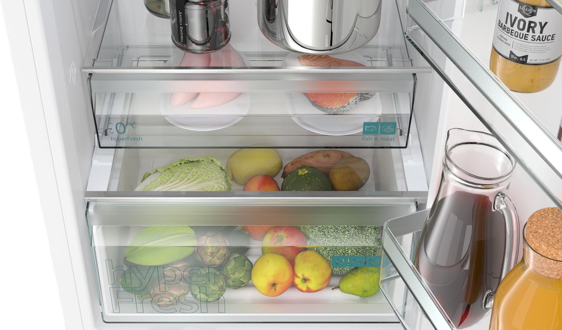 iQ300 Kombinerad kyl/frys 203 x 60 cm Vit, Total noFrost KG39NXWDF KG39NXWDF-7