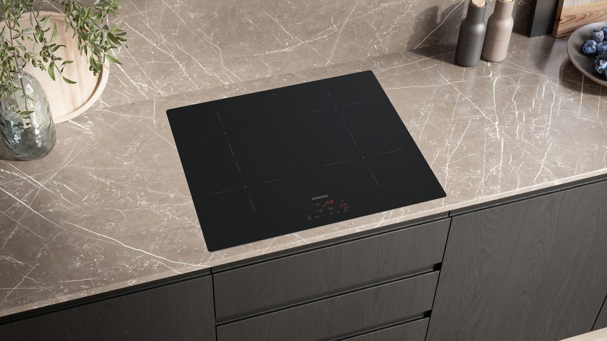 iQ100 Induktionskogeplade 60 cm overflademontering uden ramme EU61RBEB5D EU61RBEB5D-4