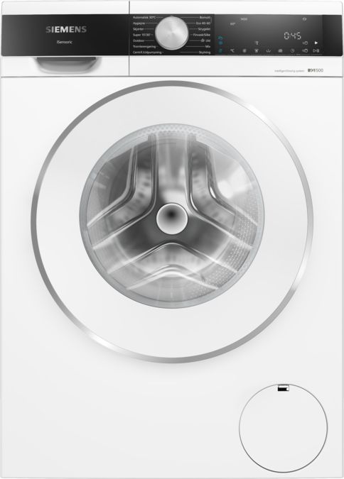 iQ500 Tvättmaskin, frontmatad 9 kg 1400 v/min, Vit WG44G2ACDN WG44G2ACDN-1