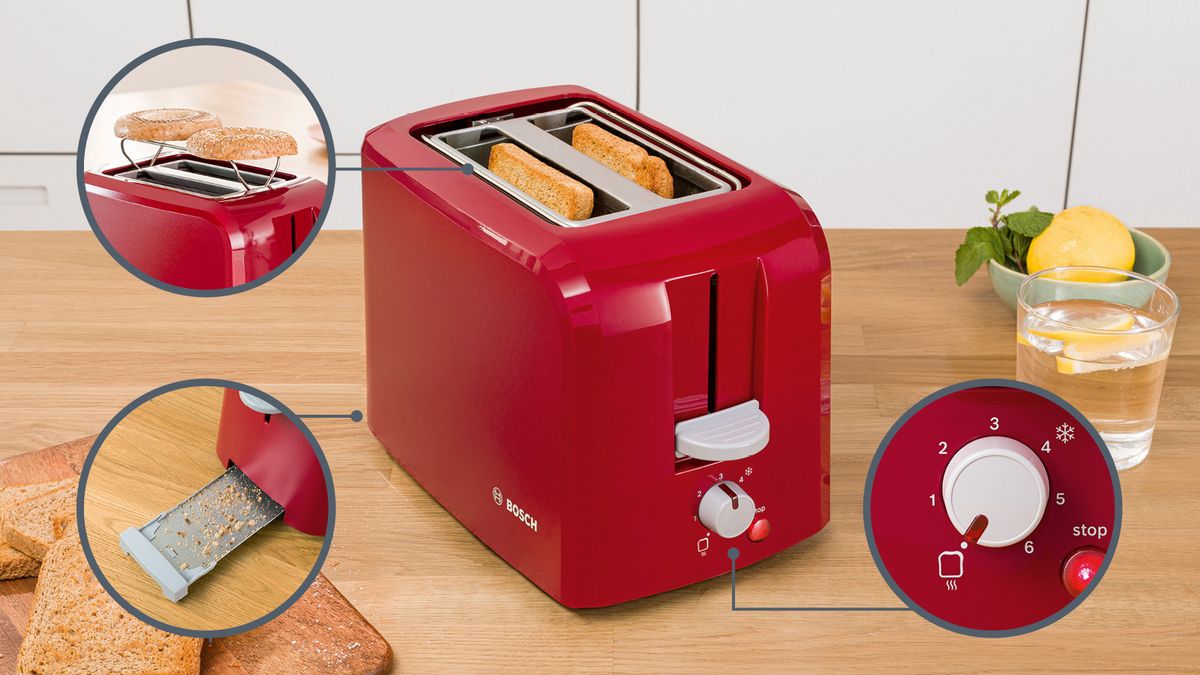 Compact toaster Red TAT3A014GB TAT3A014GB-3