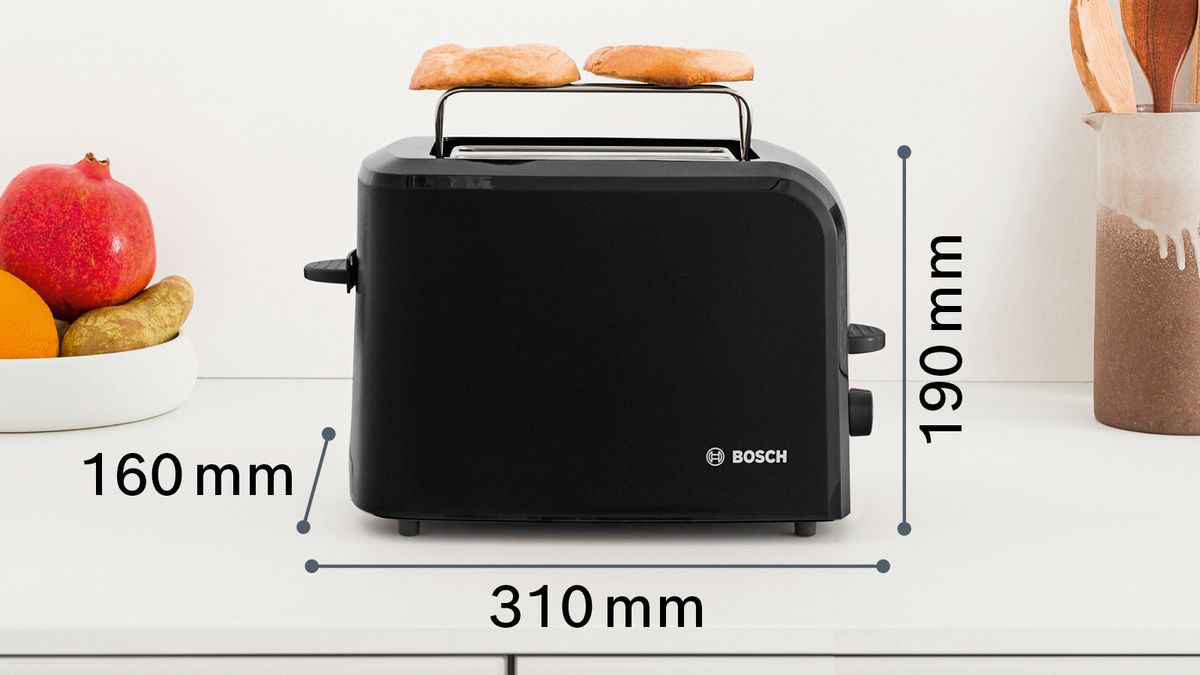Compact toaster Black TAT3A0133G TAT3A0133G-4