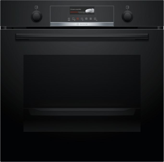 Series 6 Built-in oven with added steam function 60 x 60 cm Black HRG579BB6B HRG579BB6B-1