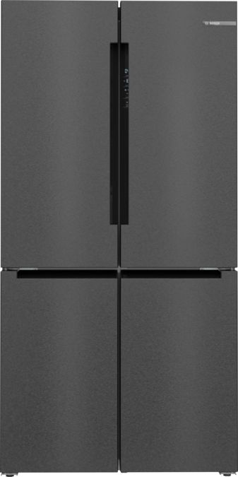Serie 4 Kühl-Gefrier-Kombination, mehrtürig 183 x 90.5 cm Edelstahl schwarz KFN96AXEA KFN96AXEA-1