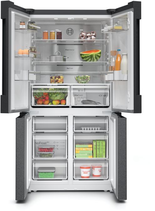 Seria 4 Combină frigorifică multi door 183 x 90.5 cm Black stainless steel KFN96AXEA KFN96AXEA-2