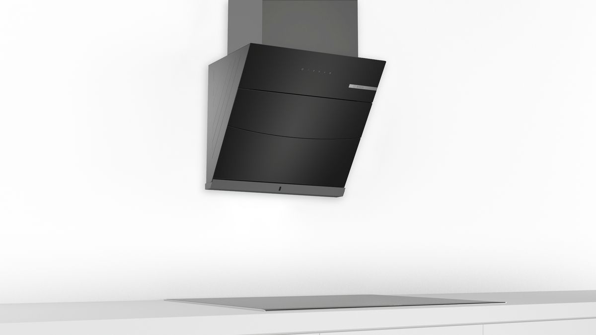 Series 4 wall-mounted cooker hood 60 cm Black DWKF68G60I DWKF68G60I-2