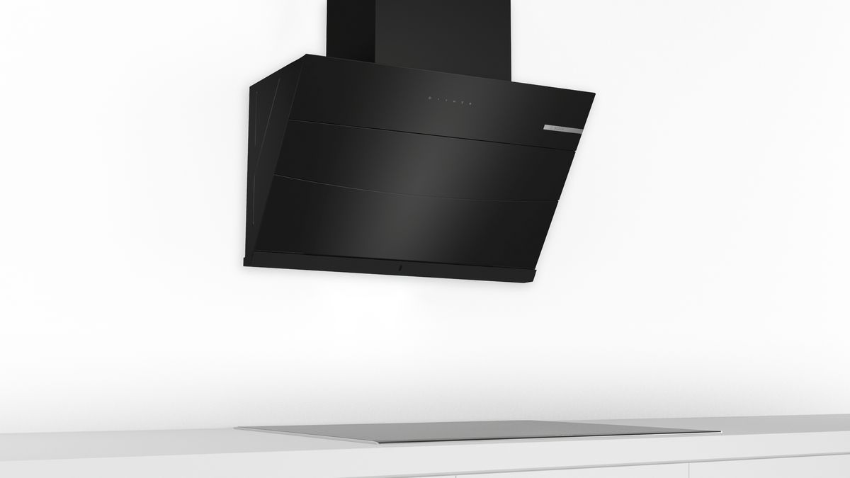 Series 4 wall-mounted cooker hood 90 cm Black DWKA98G60I DWKA98G60I-2