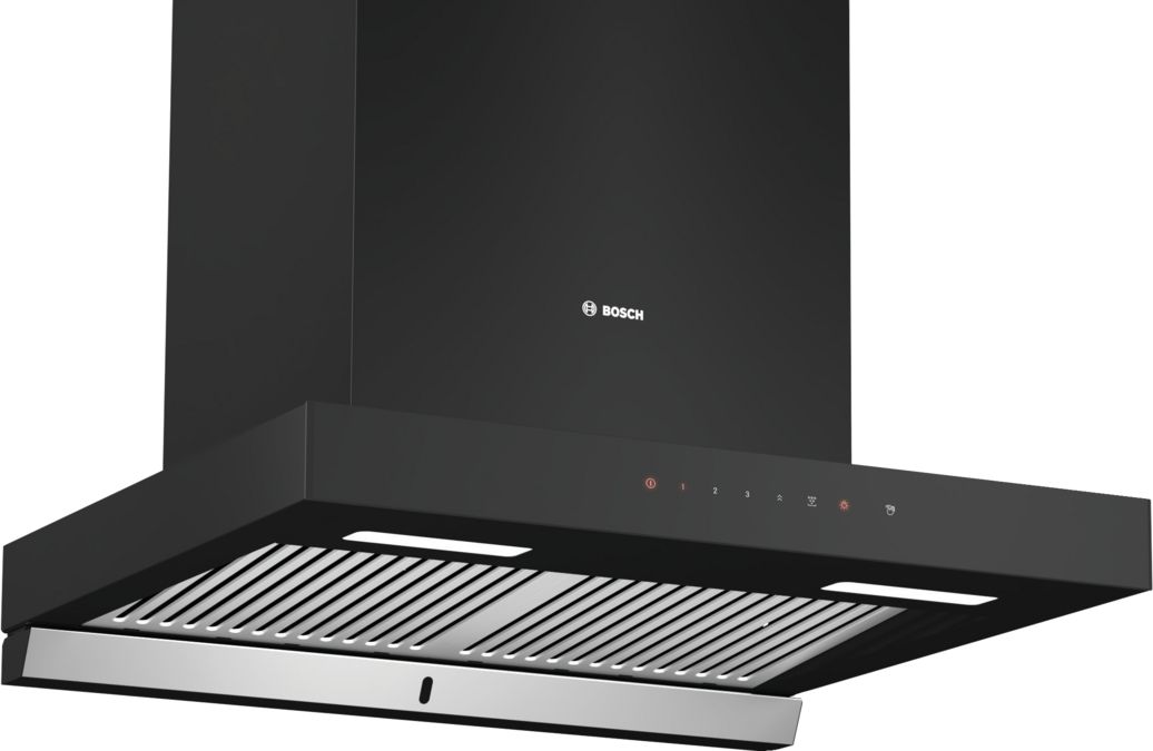 Series 4 wall-mounted cooker hood 60 cm Matt black  DWBA68H60I DWBA68H60I-1