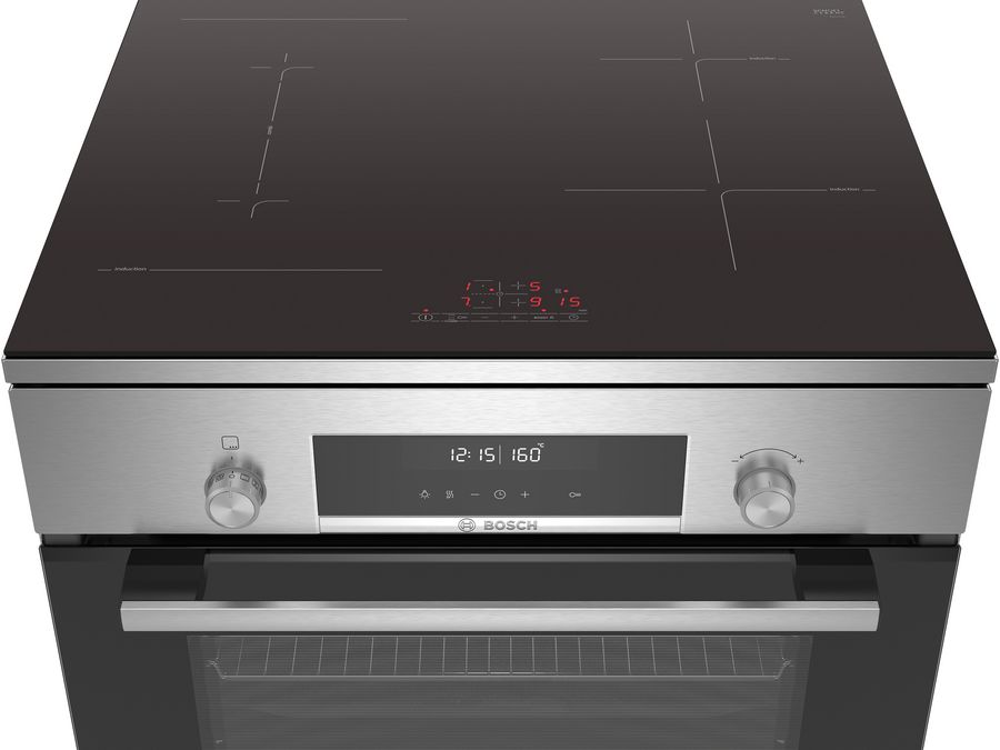 Series 6 Freestanding induction cooker Stainless steel HLS79R351A HLS79R351A-2