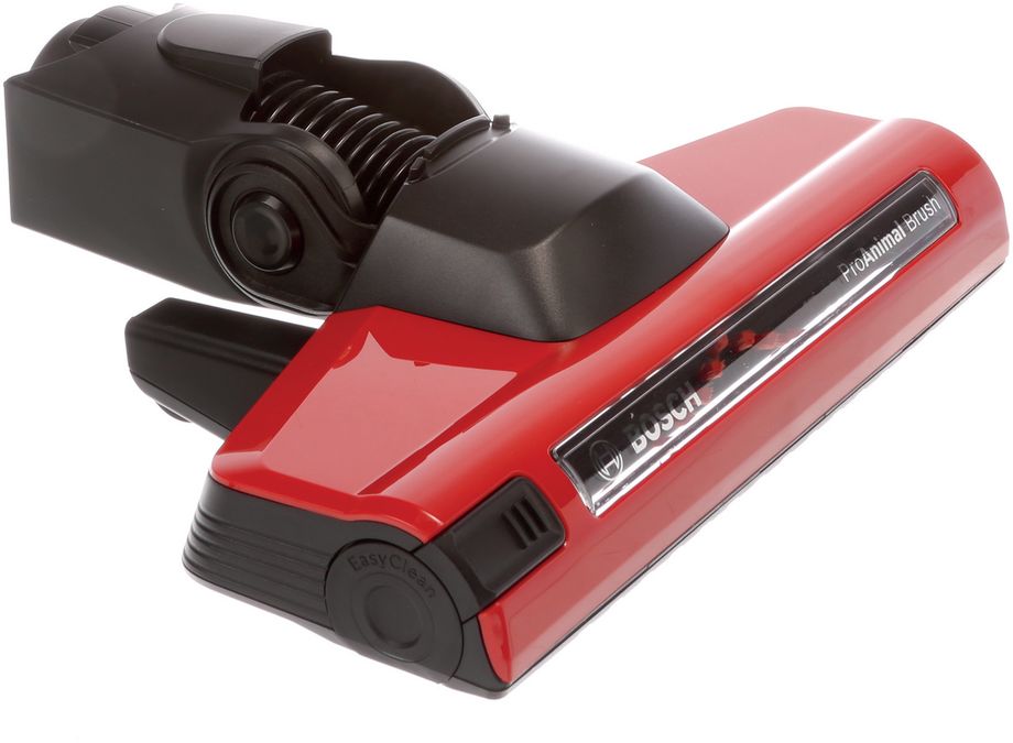 Electric nozzle Bosch; black; click-connection; plastic sole; with brush roller; with wheels 17005003 17005003-1