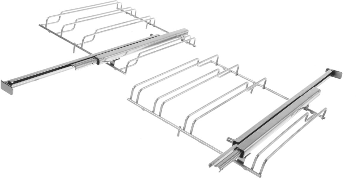 Универсальные телескопические направляющие для духового шкафа