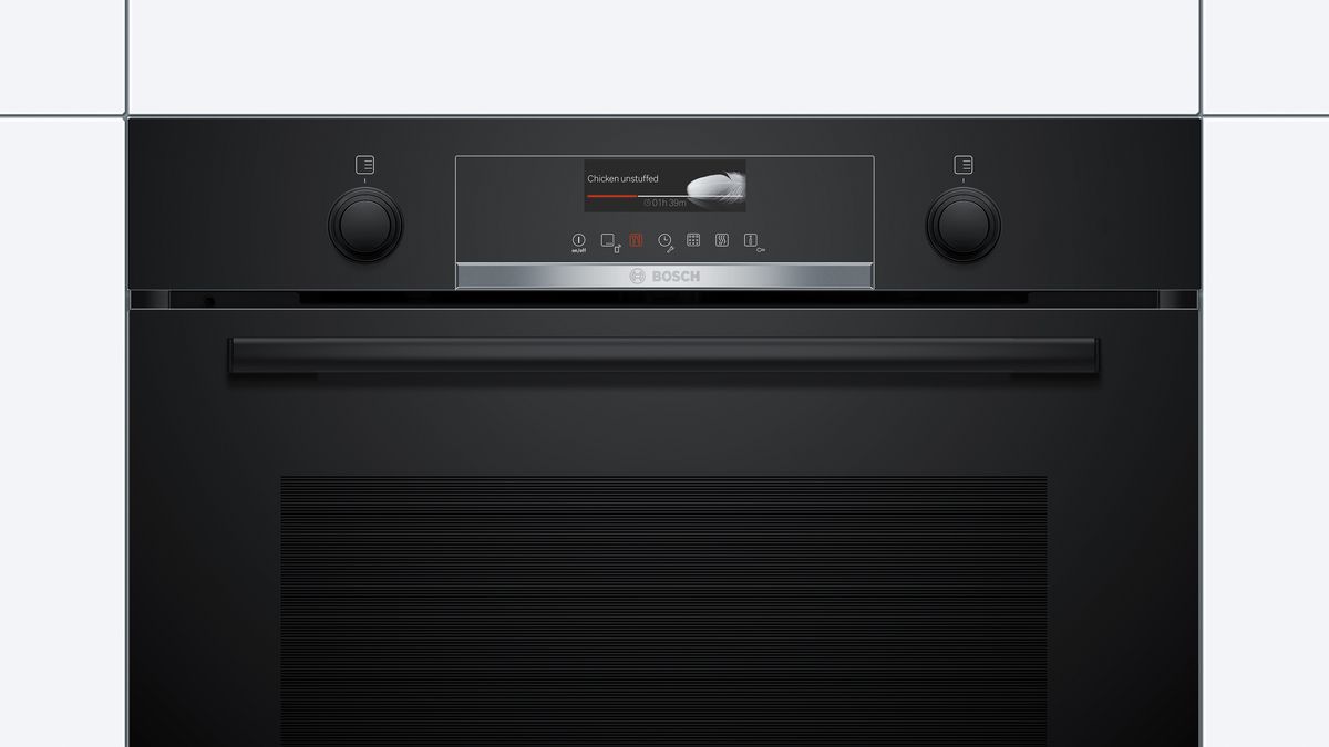 Series 6 Built-in oven with added steam function 60 x 60 cm Black HRG579BB6B HRG579BB6B-2