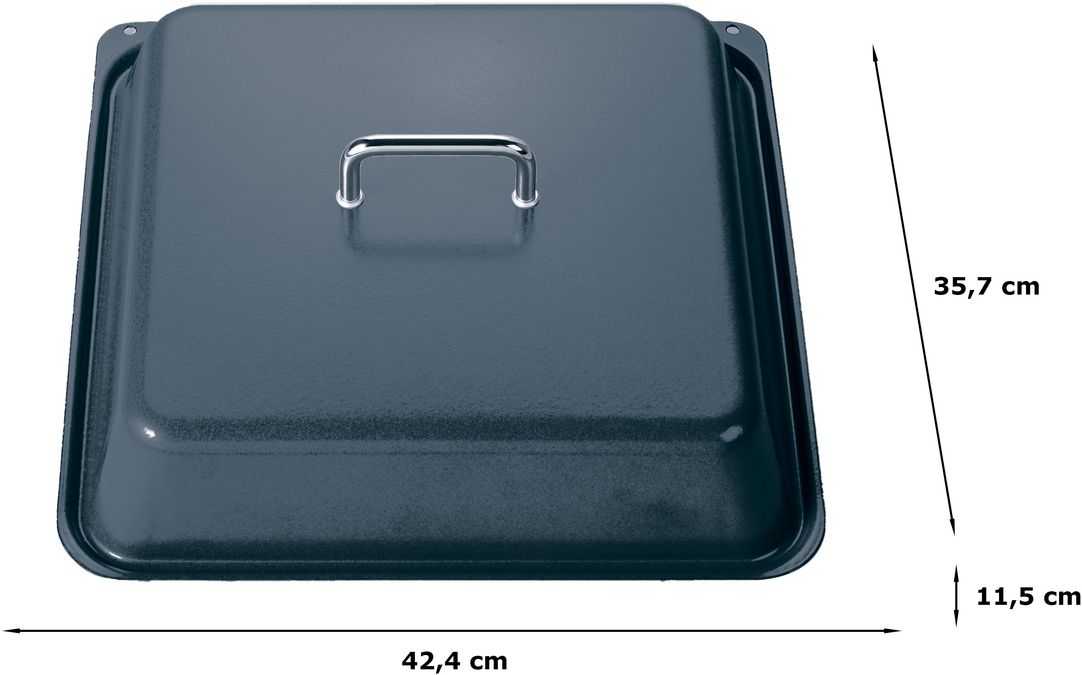 Lid for professional pan 115 x 424 x 357 mm Anthracite HEZ633001 HEZ633001-2