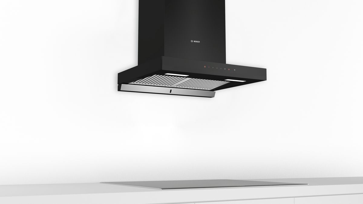 Series 4 wall-mounted cooker hood 60 cm Matt black  DWBA68H60I DWBA68H60I-4