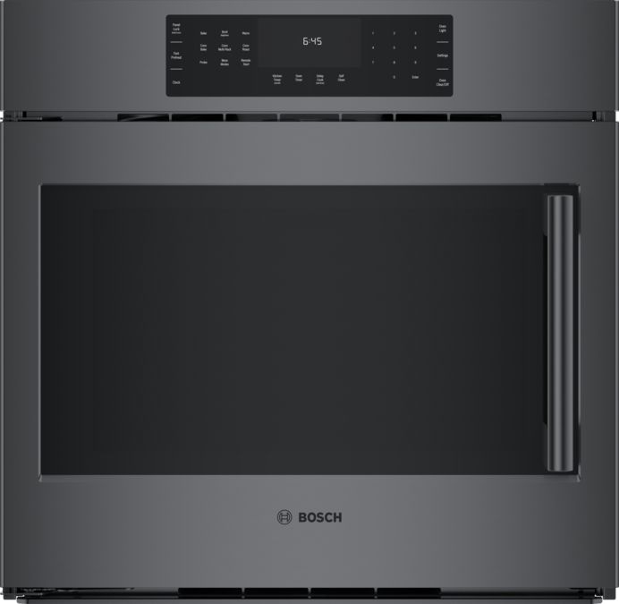 800 Series Single Wall Oven 30'' Door hinge: Left, Black Stainless Steel HBL8444LUC HBL8444LUC-1
