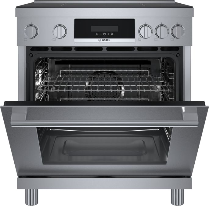 800 Series Induction freestanding range cooker Stainless Steel HIS8055C HIS8055C-4