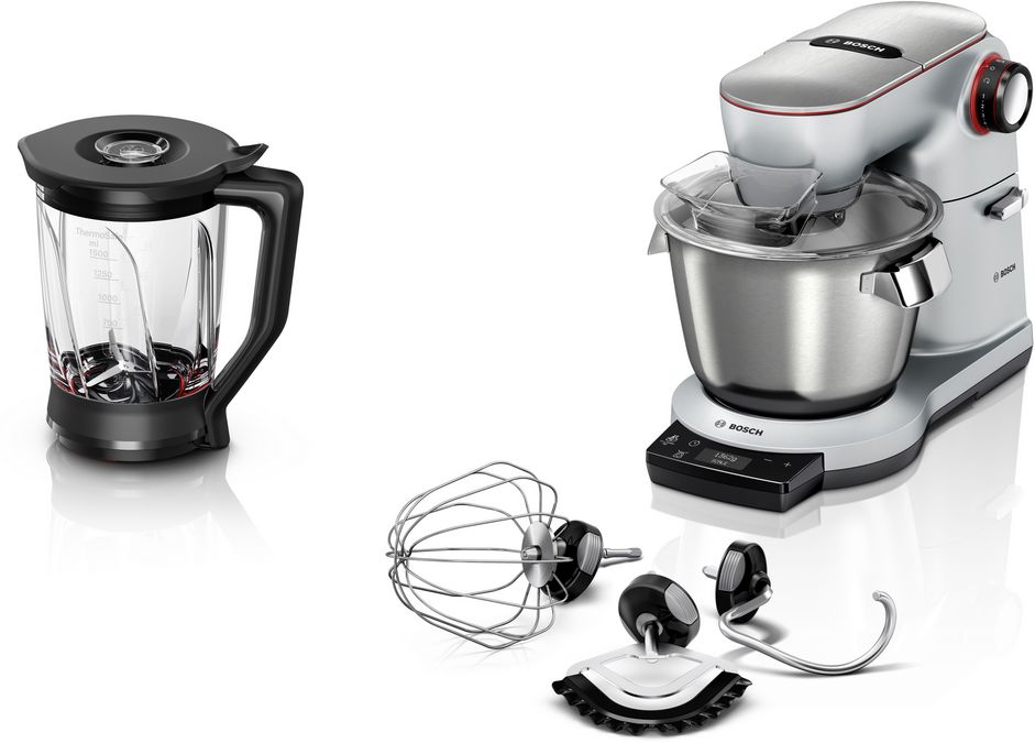 Serie 8 Robot de cocina con báscula OptiMUM 1600 W Acero, Negro MUM9YX5S12 MUM9YX5S12-1