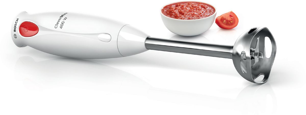 Hand blender CleverMixx 400 W White, Red MS1WR1110I MS1WR1110I-3