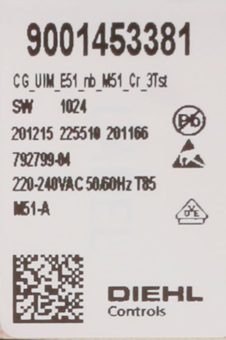 Operating module mechanical 11041949 11041949-2