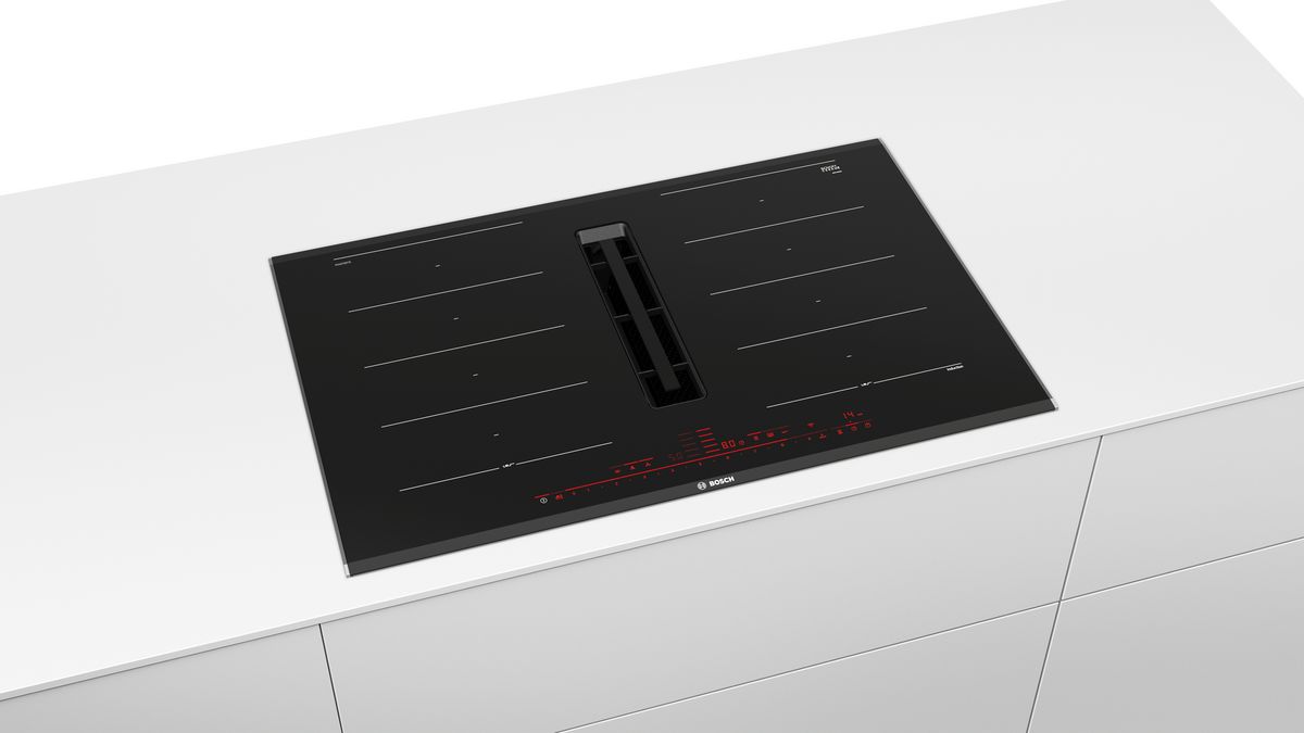 Series 8 Induction hob with integrated ventilation system 80 cm surface mount with frame PXX875D57E PXX875D57E-4