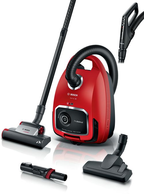 Series 6 Bagged vacuum cleaner ProAnimal Red BGL6PETGB BGL6PETGB-1