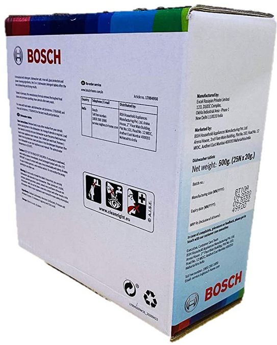 Bosch   5-in-1 Dishwasher Tablet (25 N x 20g) 17004950 17004950-3