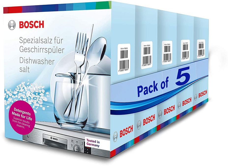 Bosch Dishwasher Salt -1 Kg (Pack of 5) 17005135 17005135-1