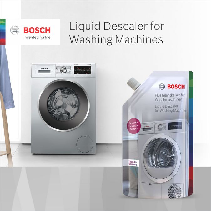 Bosch  Liquid Descaler for Washing Machine - 200ml (Pouch) 17006243 17006243-4