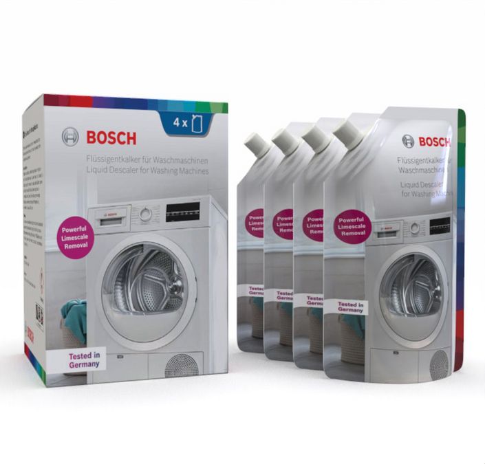 Bosch   Liquid Descaler for Washing Machine (Pack of 4) 17006244 17006244-1