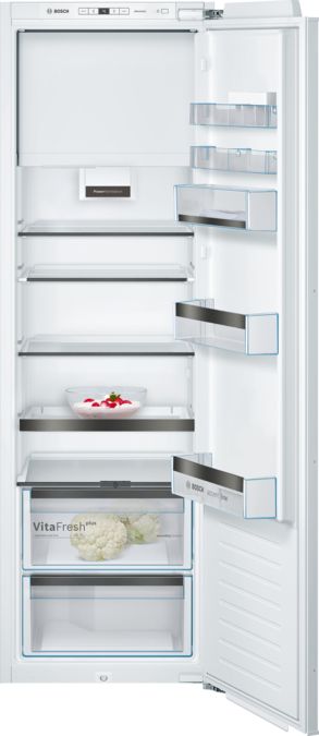 Serie 6 Einbau-Kühlschrank mit Gefrierfach 177.5 x 56 cm Flachscharnier mit Softeinzug KIL82SOE0 KIL82SOE0-1