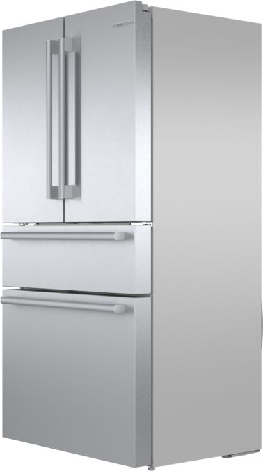 800 Series French Door Bottom Mount Refrigerator 36'' Brushed steel anti-fingerprint B36CL80SNS B36CL80SNS-16