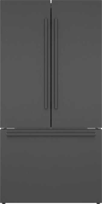 Série 800 Réfrigérateur à portes françaises congélateur en bas 36'' Acier inoxydable noir B36CT80SNB B36CT80SNB-1