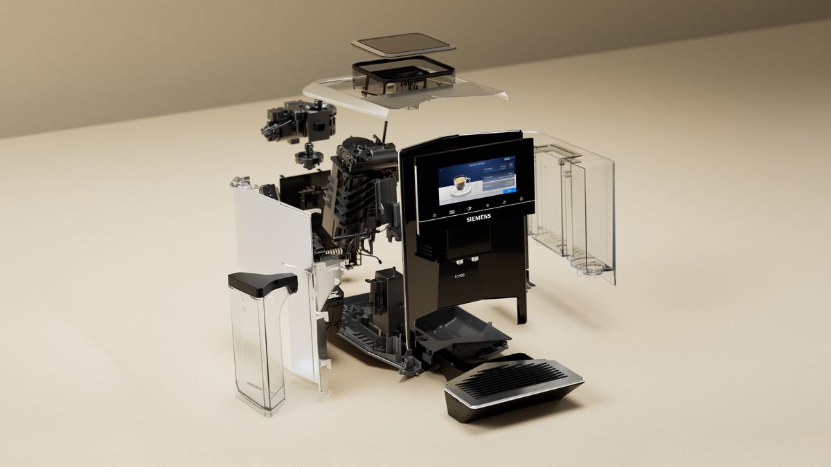 Helautomatisk kaffemaskin EQ900 Svart, Vattentank TQ903R09 TQ903R09-11