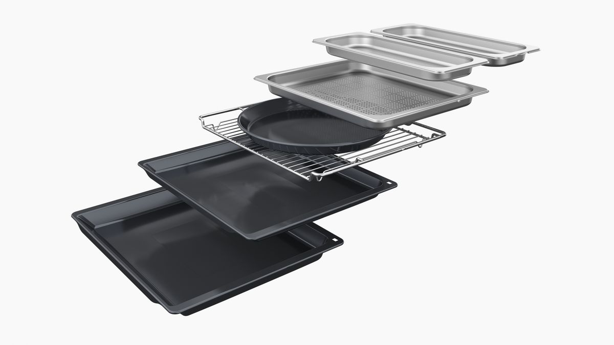 iQ700 Inbyggnadsugn med fullSteam 60 x 60 cm Svart HS736G1B2 HS736G1B2-7