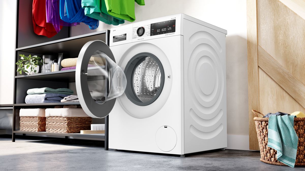 Serie 8 Tvättmaskin, frontmatad 10 kg 1600 v/min WAX02KM1SN WAX02KM1SN-3