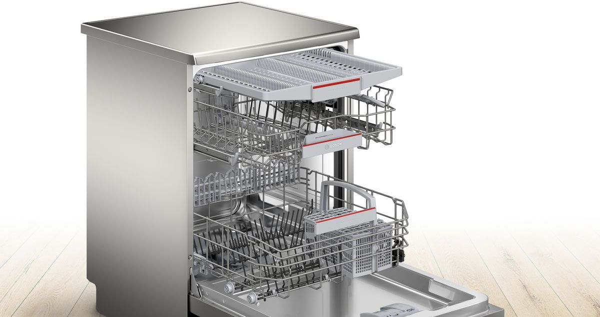 Series 6 free-standing dishwasher 60 cm silver inox SMS6HCI02A SMS6HCI02A-7