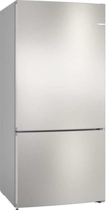 Series 4 Free-standing fridge-freezer with freezer at bottom 186 x 86 cm Brushed steel anti-fingerprint KGN86VIEA KGN86VIEA-1