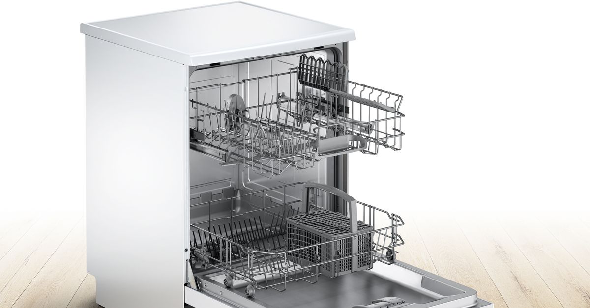 Series 2 free-standing dishwasher 60 cm White SMS25AW07E SMS25AW07E-4