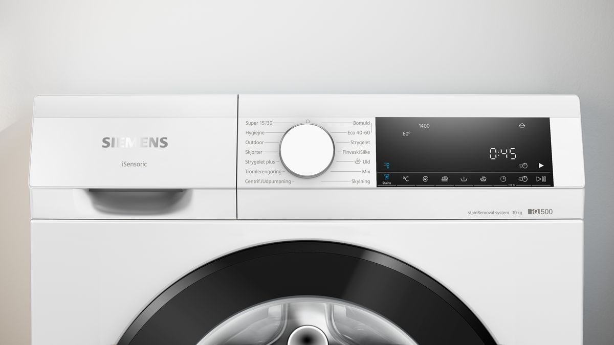 iQ500 Tvättmaskin, frontmatad 10 kg 1400 v/min WG54G20PDN WG54G20PDN-2