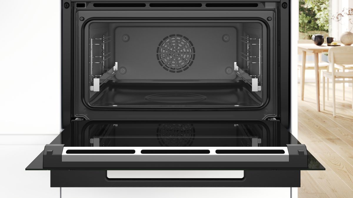 Series 8 Built-in compact oven with steam function 60 x 45 cm Black CSG958DB1 CSG958DB1-3