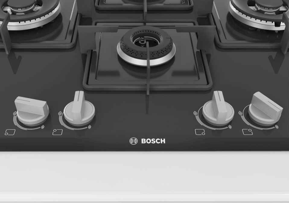 Series 6 Gas hob 75 cm Tempered glass, Black PNI7B6B10I PNI7B6B10I-3