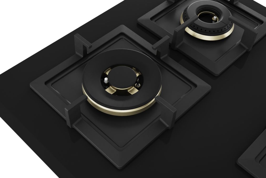 Series 6 Gas hob 90 cm Tempered glass, Black PNV9B6F20I PNV9B6F20I-2