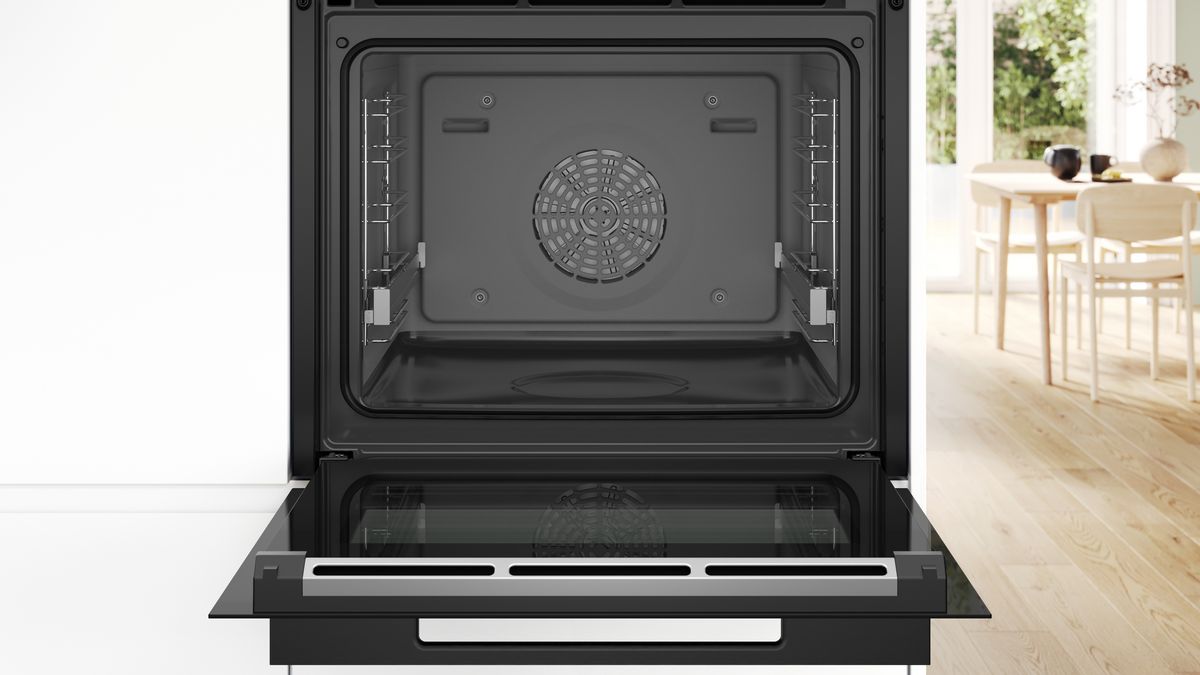 Series 8 Built-in oven with steam function 60 x 60 cm Black HSG958DB1 HSG958DB1-3