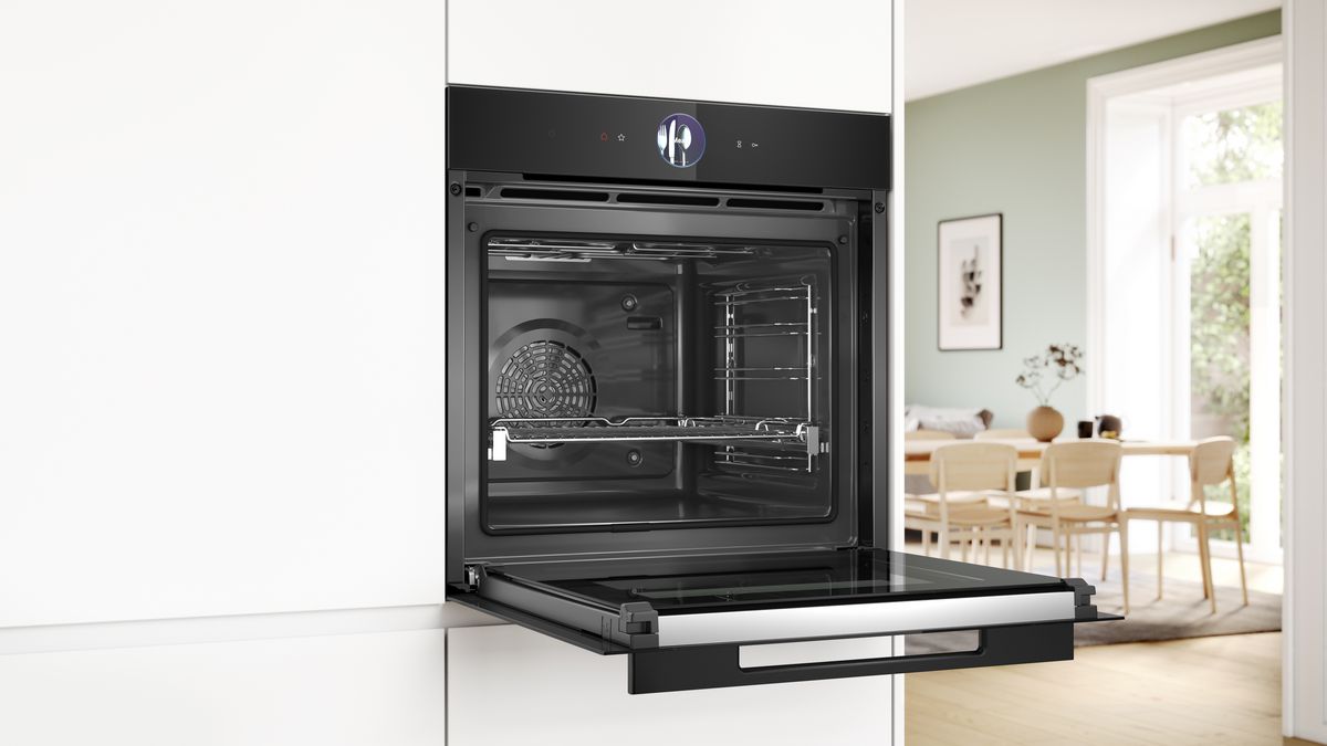 Series 8 Built-in oven 60 x 60 cm Black HBG976MB1A HBG976MB1A-4