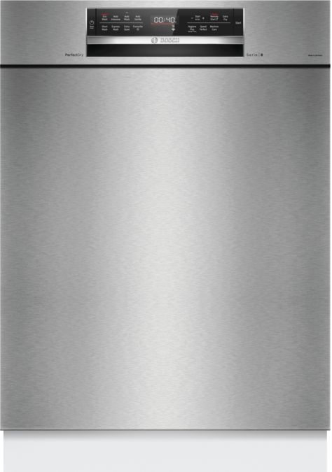 Series 8 Built-under dishwasher 60 cm Brushed steel anti-fingerprint SMU8ZCS01A SMU8ZCS01A-1