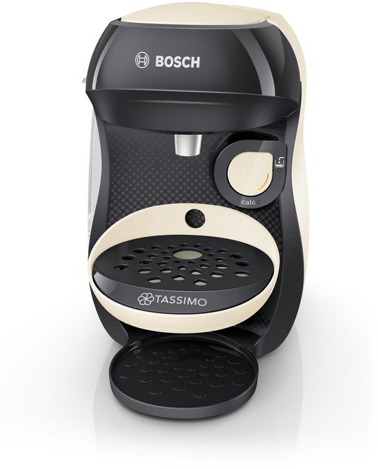 Bosch TAS1007 - Cafetera Multibebida TASSIMO HAPPY 40 Bebidas Crema ·  Comprar ELECTRODOMÉSTICOS BARATOS en lacasadelelectrodomestico.com