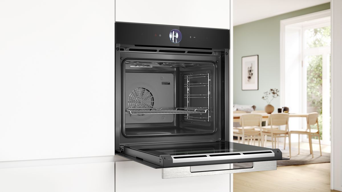 Series 8 Built-in oven with steam function 60 x 60 cm Black HSG7361B1 HSG7361B1-4